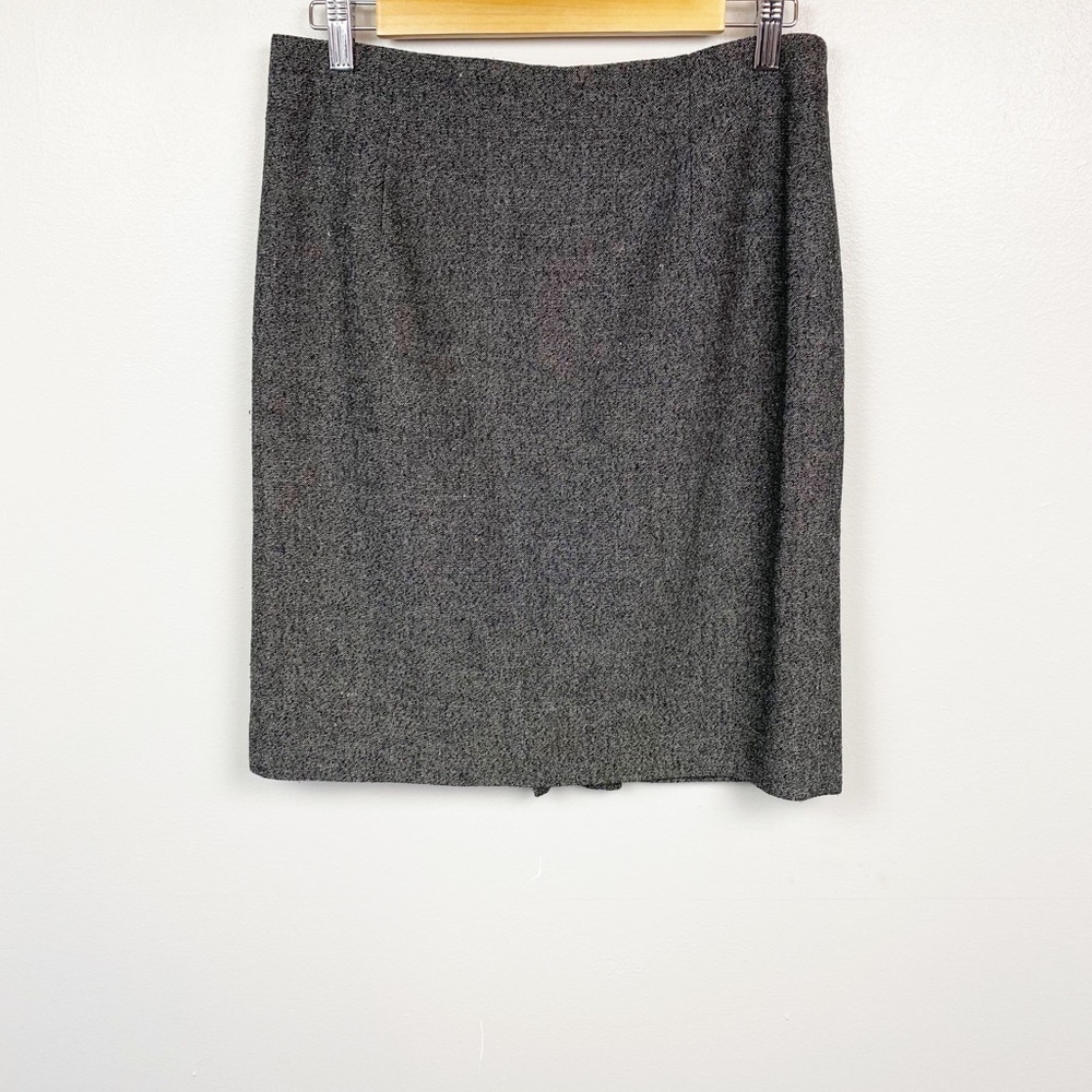Banana Repulic Gray Wool Blend Skirt